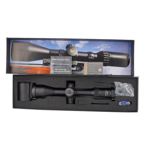 Vector Optics - Puškohled Continental 3-18x50 - 34 mm - první ohnisková rovina - SCFF-28