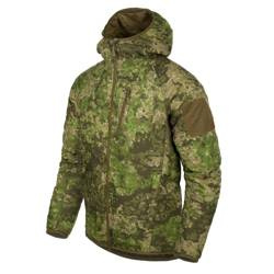 Helikon - Bunda Wolfhound Hoodie - Windpack Nylon - PenCott WildWood - KU-WLH-NL-45