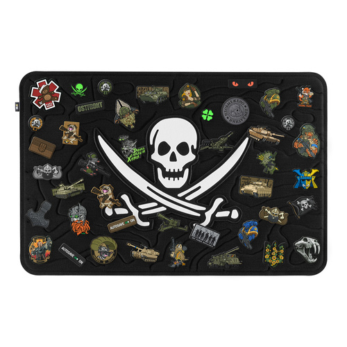 M-Tac - Panel Patch Jolly Roger - 54 x 81,5 cm - černý - 10361002