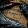 M-Tac - Laserem vyřezávaná nášivka AKM 7.62x39 - Coyote/Black - 51110502