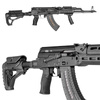 FAB Defense - Pistolová rukojeť Gradus pro AK-47 / AK-74 / AKM / AKS-74U Krinkov / Galil - černá - GRADUS AKB