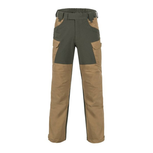 Helikon - Hybridní kalhoty Outback® - DuraCanvas® - Coyote / Taiga Green - SP-HOP-DC-1109A