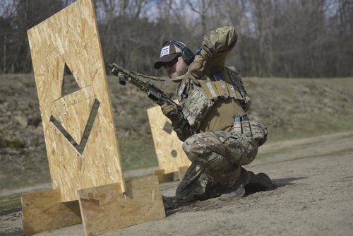 Direct Action - Závěs na karabinu MK II® - Woodland - SL-CRB2-NLW-WDL