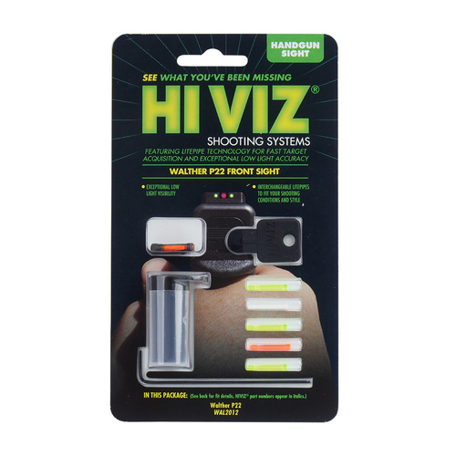 Hiviz - Optické hledí pro pistoli Walther P22 - WAL2012 