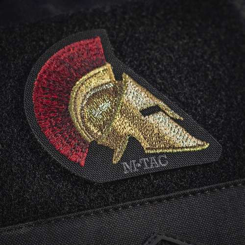 M-Tac - nášivka na přilbu Spartan - výšivka - 500D Cordura - zlatá/červená - 51333000
