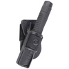 ESP - Baton Telescopic with Holster - Ergonomic - 18'' - Friction Lock - Black - ExB-18HE-BK BH-24