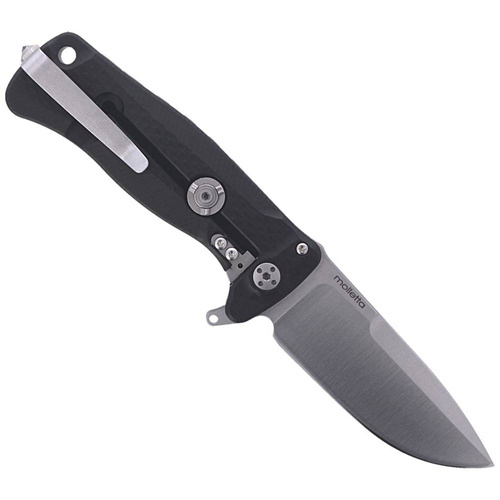 LionSteel - Taktický nůž SR22A - Sleipner - Black - SR22A BS