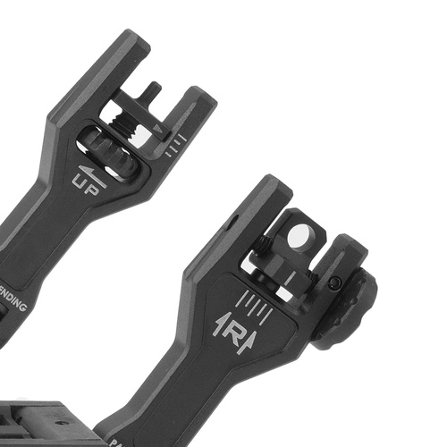 Strike Industries - Sidewinder II BUIS Záložní železná mířidla - černá - SIDEWINDERII-BK