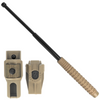 ESP - Teleskopický obušek s tvrzeným třecím zámkem Friction Lock - 16" - černý/kaki - ExB-16H-KH BH-54
