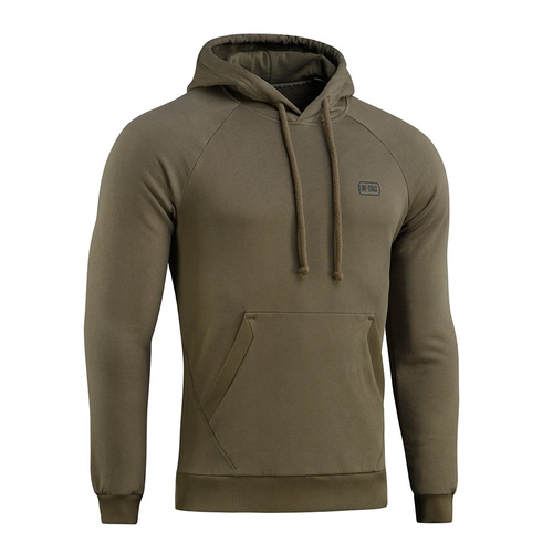M-Tac - Bavlněná taktická mikina s kapucí Raglan Hard - Dark Olive - 51388048