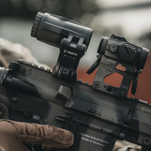 Unity Tactical - Držák FAST Micro Footprint - Picatinny - Hliník - Černá - FST-MICB
