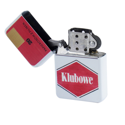 Tasman - Benzínový zapalovač - Club Cigarettes - Q310086