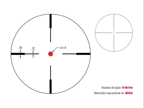 Vortex Optics - Puškohled Crossfire II 3-9x50 1'' V-Brite - CF2-31027