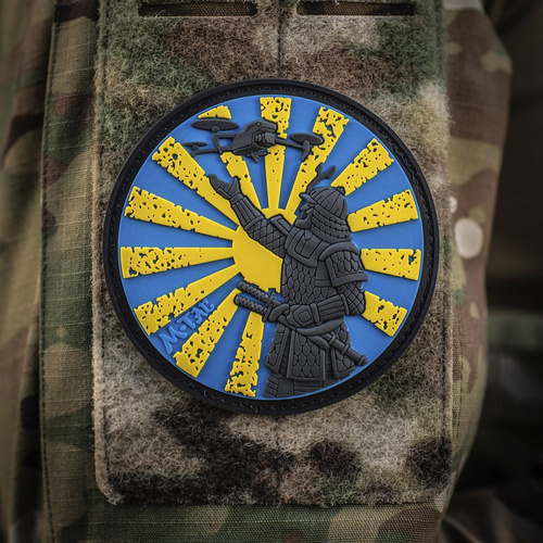 M-Tac - Nášivka Way of the Samurai - 3D PVC - žlutá/modrá - 51338301