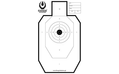 Range Solutions - Střelecké terče - 500 x 700 mm - 50 ks - 872-009