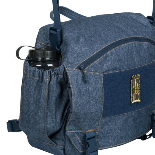 Helikon - Taška Urban Courier Large® - Nylon - Černá / Melange Grey - TB-UCL-NL-M1