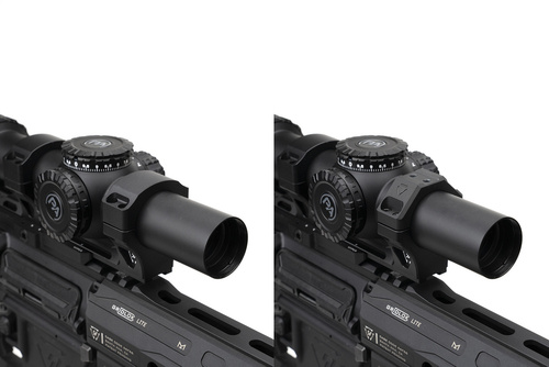Strike Industries - ASM Ring Cap Multi-Optic Mount System - Picatinny - černá - SI-STRIKE-ASM-OM