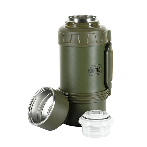 M-Tac - Cestovní termoska z nerezové oceli - 1600 ml - olivová - UN-G05-1600A