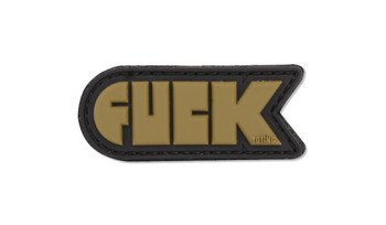 101 Inc. - 3D nášivka - F*ck - OD Green - 444130-5138