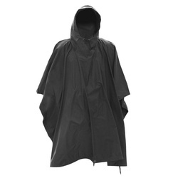 Mil-Tec - Pončo US - RipStop - Černá - 10630002