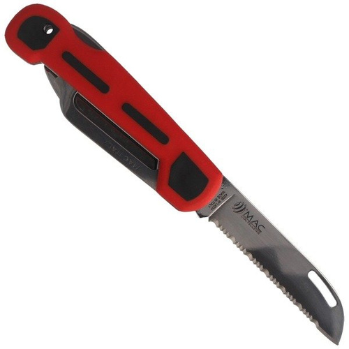 MAC Coltellerie - Námořní nůž Skipper Red 65 mm - 160R