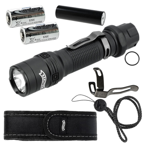 Walther - TFC1 LED Flashlight - 1400 lm - Black - 3.7148