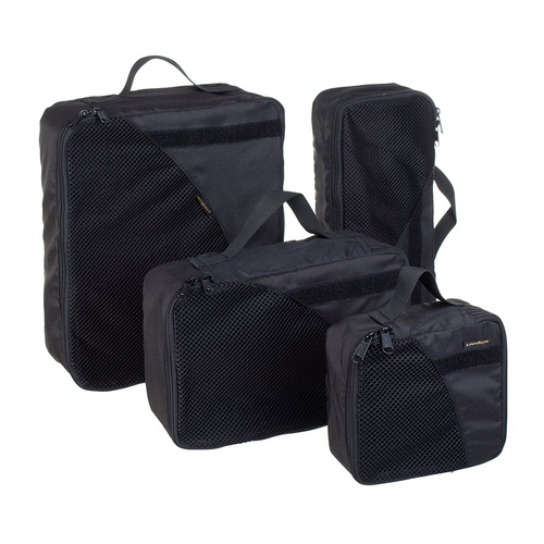 WISPORT - Organizéry do batohu - PackBox Set - Black - PACBLA