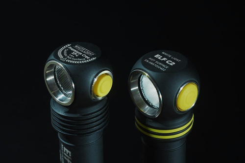 Armytek - Dobíjecí svítilna / čelovka Elf C2 - 1100 lm - studené světlo - F05103C