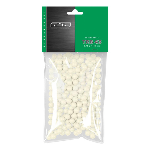 Umarex - T4E Performance TRB Tracer Rubber Balls Cal. .43 - 100 ks - fluorescenční - 2.4490