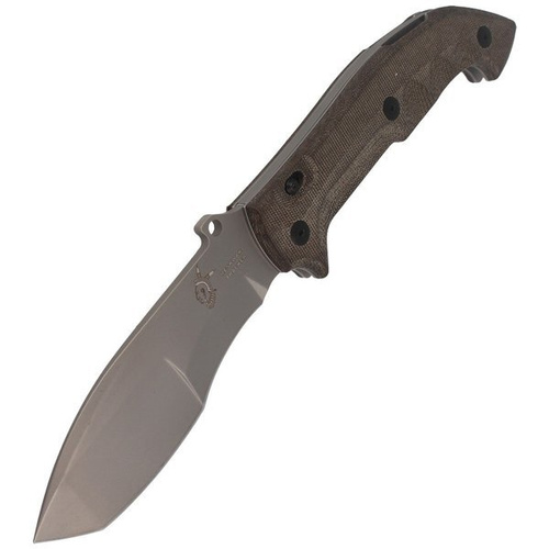 FOX - Zavírací nůž Tracker Mesquaki Micarta Green 135 mm - FX500
