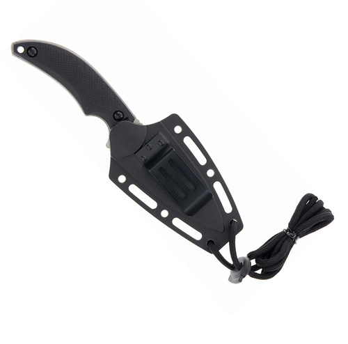 Schrade - Nůž pro přežití Adder - AUS-10 - černý - 1182521