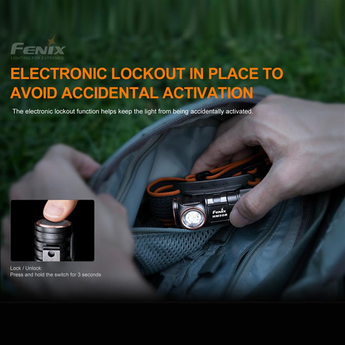Fenix - Nabíjecí LED čelovka HM50R V2.0 - 700 lm - 700 mAh - HM50R V2.0