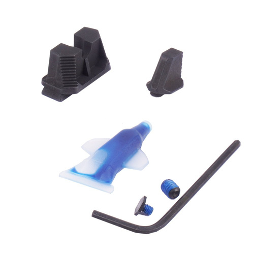 Strike Industries - Mířidla Strike Iron Sights - Sig Sauer P320 - výška s tlumičem - SI-P320-SIGHTS-SH