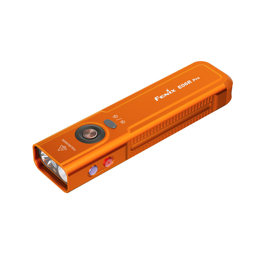 Fenix - Svítilna na klíče E06R Pro - 1600 lm - USB-C - UV/Laser - Orange - E06R.15112