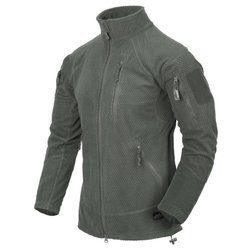 Helikon - Bunda Alpha Tactical Grid Fleece - zelená - BL-ALT-FG-21