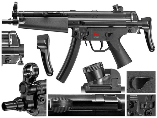 Umarex - Replika airsoftového samopalu Heckler&amp;Koch MP5 A5 - EBB - 2.6311