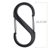 Nite Ize - S-Biner #10 Plastic Black Gate - černý - SBP10-03