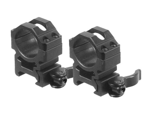 Leapers - Dvoudílná montáž na zaměřovač UTG® Max Strength - střední - Weaver / Picatinny - 1'' trubka - RQ2W1154 