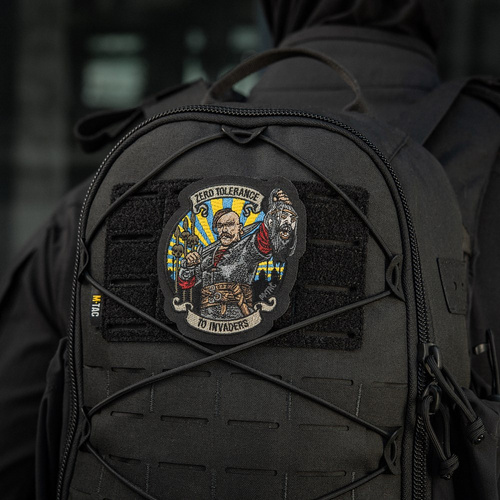 M-Tac - nášivka Zero Tolerance - výšivka - Cordura 500D - žlutá/modrá - 51490002