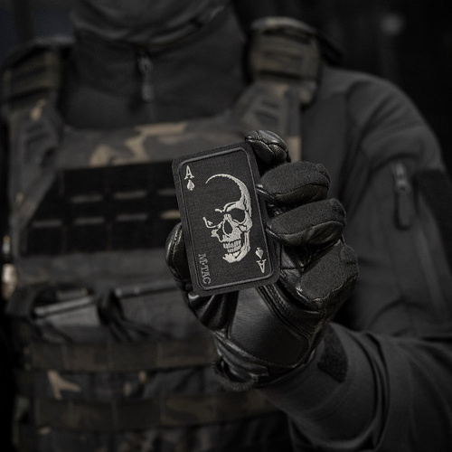 M-Tac - Morální nášivka Face of War - Cordura - Černá - 51389002