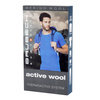 Brubeck - Active Wool Thermal Shirt Merino s dlouhým rukávem - Black - LS12820