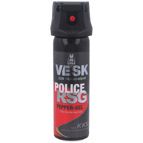 KKS - Pepřový Sprej Vesk RSG Police - Gel - Proudový - 63 ml - 12063-G V