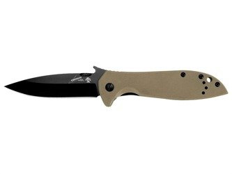 Kershaw - Taktický nůž Emerson 6054BRNBLK - 8Cr14MoV - černý - 6054BRNBLK