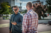 Helikon - Košile TRIP Nylon Blend - Indigo Plaid - KO-TRI-NB-P8