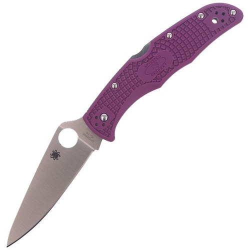 Spyderco - Nůž Endura® 4 FRN Flat Ground Purple - C10FPPR