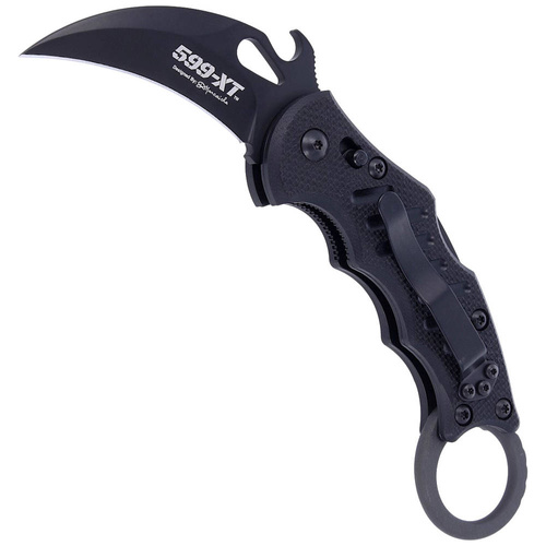 FOX - Zavírací nůž Karambit - N690Co - Black - FX-599 XT