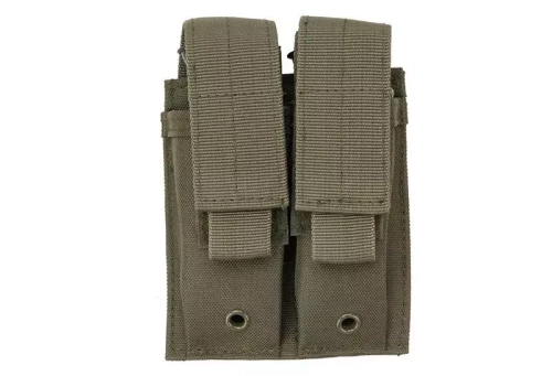 GFC Tactical - Dvojité pouzdro na pistolové zásobníky - MOLLE - Nylon - Olivová barva - GFT-19-001420