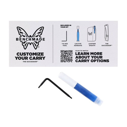 Benchmade - Zavírací Nůž 315BK Successor - M390 - Modrý - 315BK