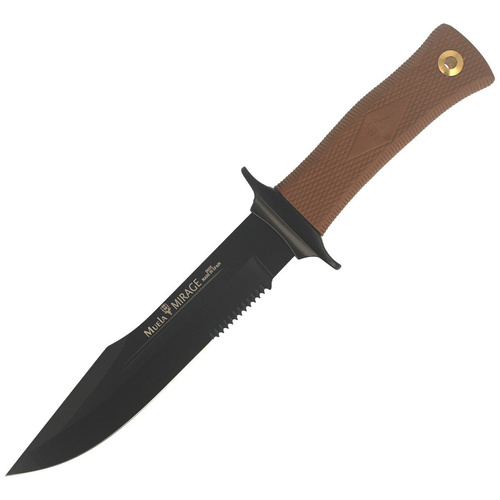 Muela - Taktický nůž s gumovou rukojetí 180 mm - MIRAGE-18NM