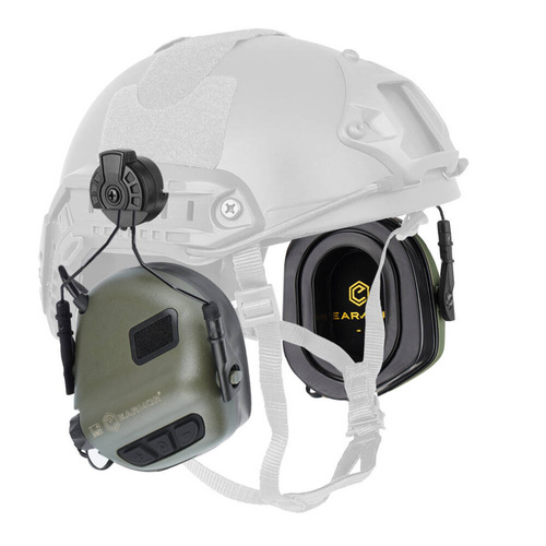 Earmor - Chránič sluchu M31H PLUS pro přilby FAST - zelený - M31H-FG/ARC (PLUS)